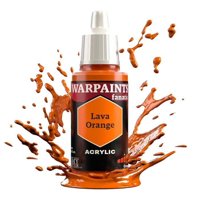 Warpaints Fanatic: Lava Orange The Army Painter | La Taverna del Gufo