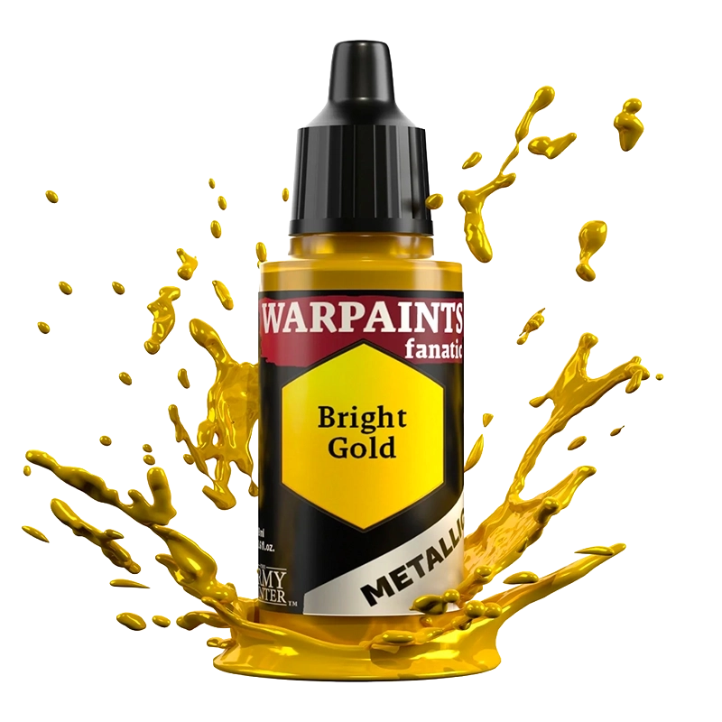 Warpaints Fanatic Metallic: Bright Gold The Army Painter | La Taver...