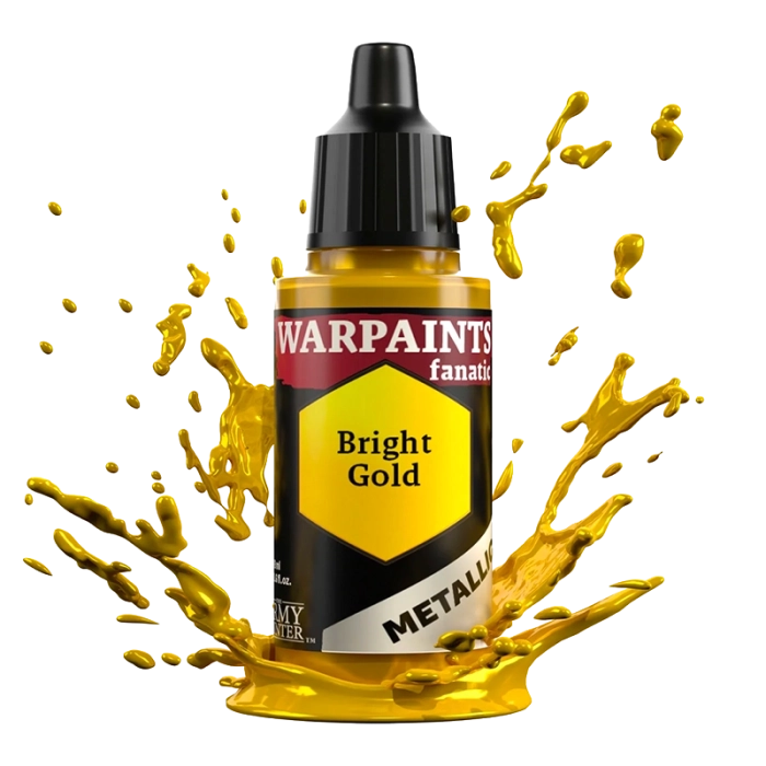 Warpaints Fanatic Metallic: Bright Gold The Army Painter | La Taver...