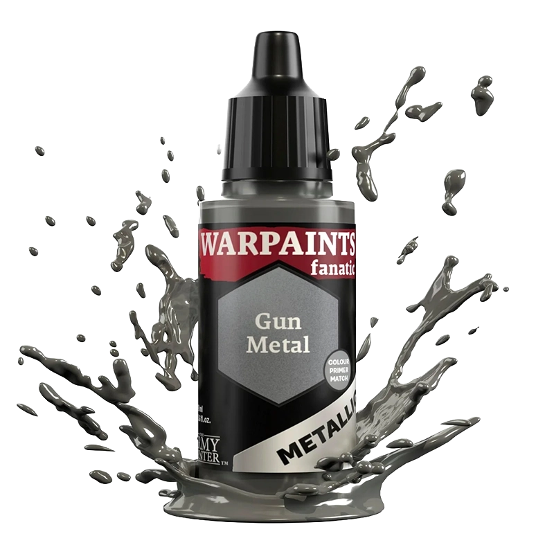Warpaints Fanatic Metallic: Gun Metal The Army Painter | La Taverna...