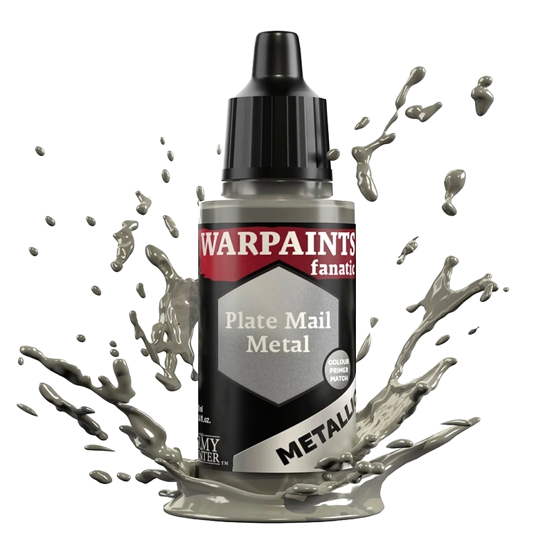 Warpaints Fanatic Metallic: Plate Mail Metal The Army Painter | La ...