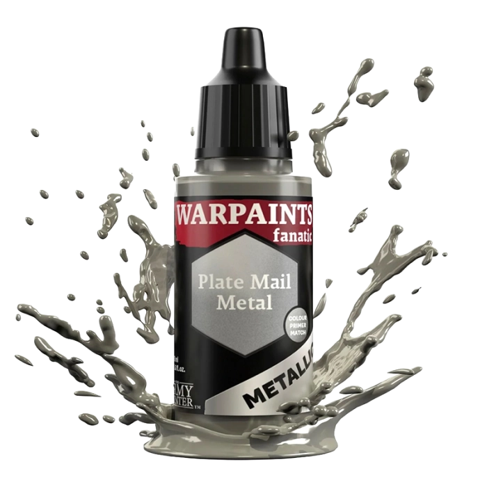 Warpaints Fanatic Metallic: Plate Mail Metal The Army Painter | La ...
