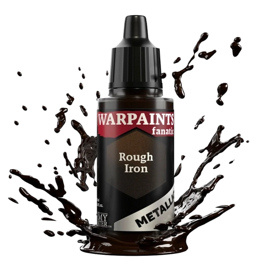Warpaints Fanatic Metallic: Rough Iron The Army Painter | La Tavern...