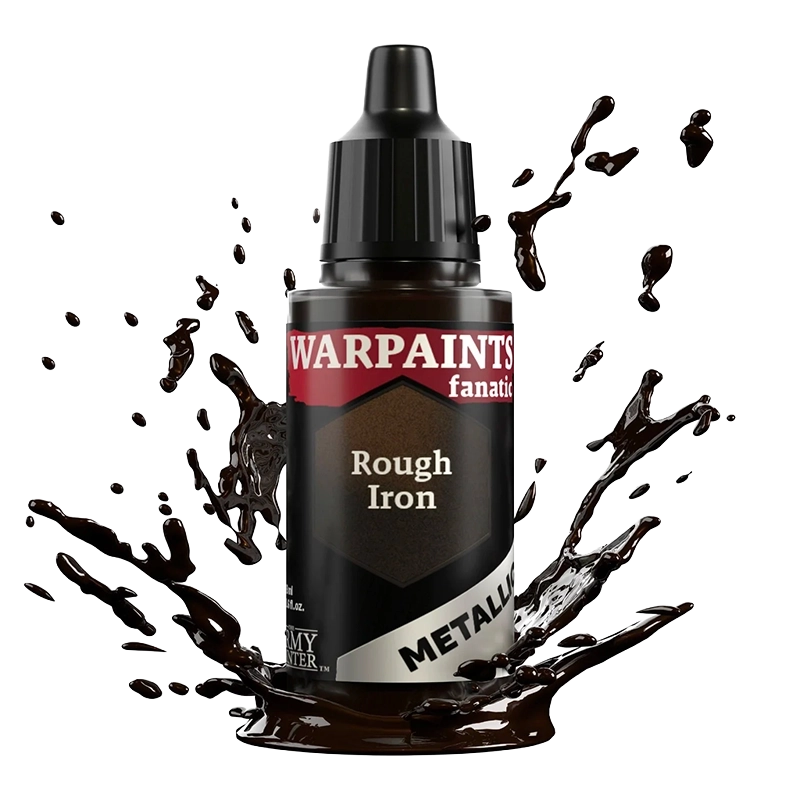 Warpaints Fanatic Metallic: Rough Iron The Army Painter | La Tavern...