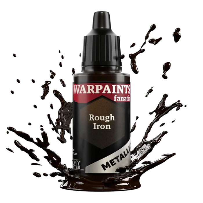 Warpaints Fanatic Metallic: Rough Iron The Army Painter | La Tavern...
