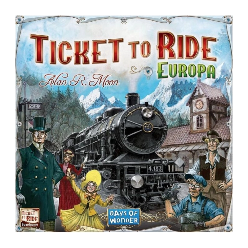 Ticket to Ride - Europa - Giochi da Tavolo Asmodee  | La Taverna de...