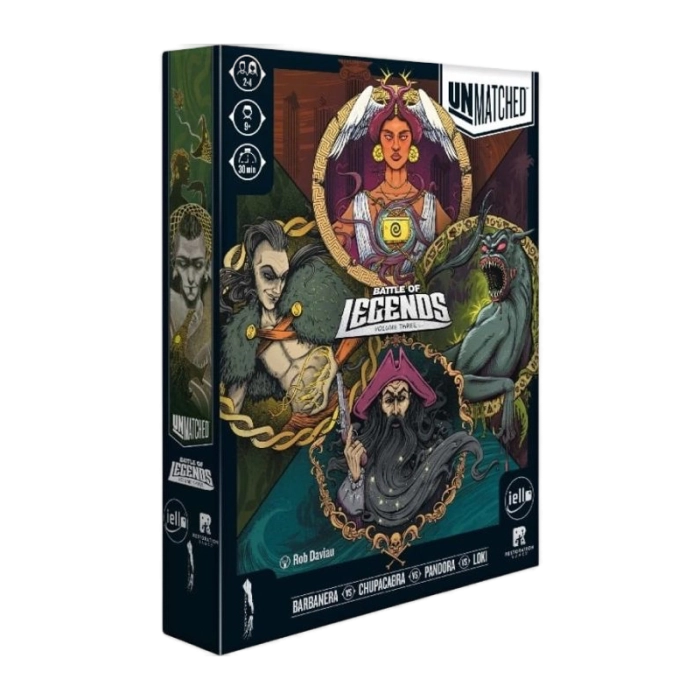 Unmatched - Battle of Legends Volume 3 Giochi da Tavolo Mancalamaro...