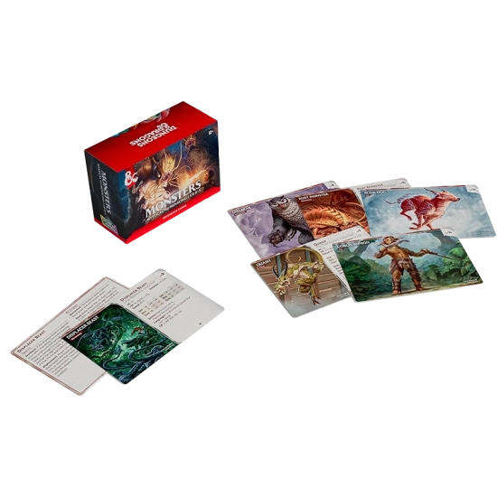 Dungeons & Dragons - Reference Cards - Monsters: Mystical and Menac...