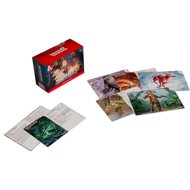 Dungeons & Dragons - Reference Cards - Monsters: Mystical and Menac...