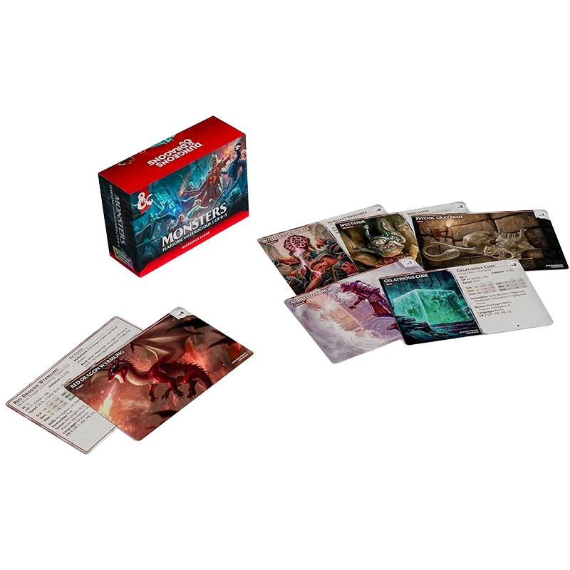 Dungeons & Dragons - Reference Cards - Monsters: Fearsome and Feroc...