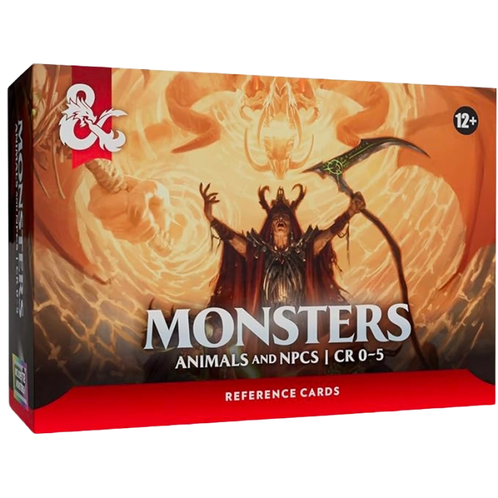 Dungeons & Dragons - Reference Cards - Monsters: Animals and NPCS -...
