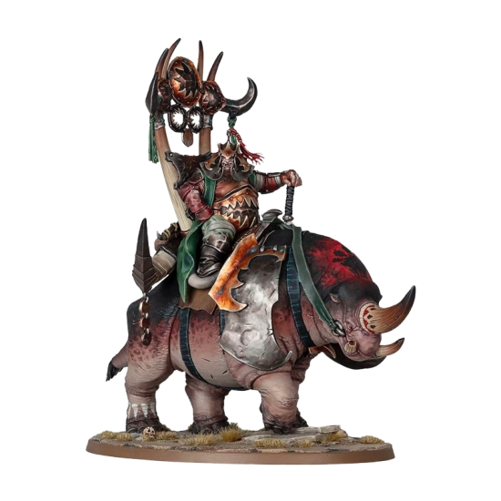 Ogor Mawtribes - Morga the Mighty - Overtyrant / Tyrant on Glutthor...