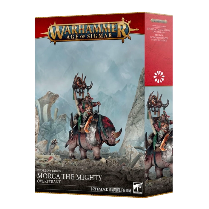 Ogor Mawtribes - Morga the Mighty - Overtyrant / Tyrant on Glutthor...