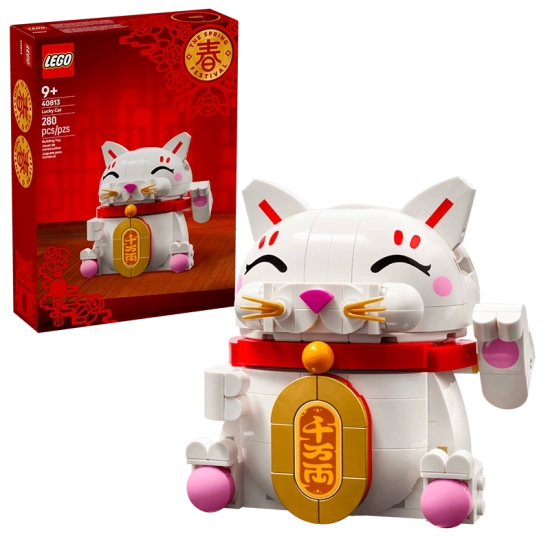 LEGO® - Gatto della Fortuna LEGO | La Taverna del Gufo