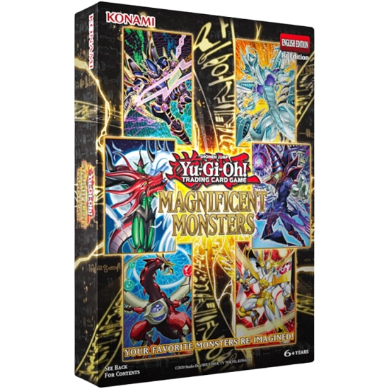 YU-GI-OH! - Box 3 Buste - I Magnifici Mostri - ITA Konami | La Tave...