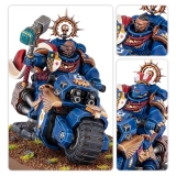 Space Marines - Captain on bike Games Workshop | La Taverna del Gufo