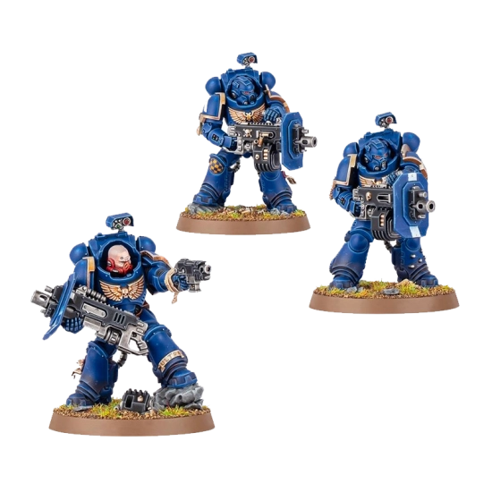 Space Marines - Eradicator Squad with Heavy Bolters Games Workshop ...