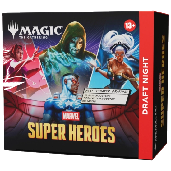 Magic: The Gathering - Marvel Super Heroes Draft Night - ENG - Cart...