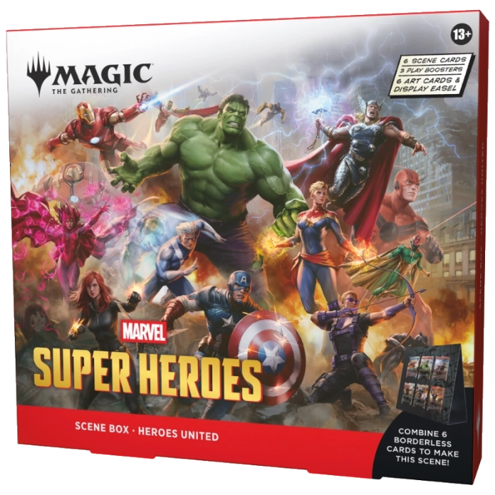 Magic: The Gathering - Box Scene - Marvel Super Heroes (4 scene) - ...