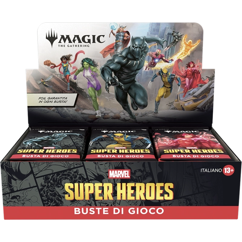 Magic: The Gathering - Box Play Booster - Marvel Super Heroes (30 b...