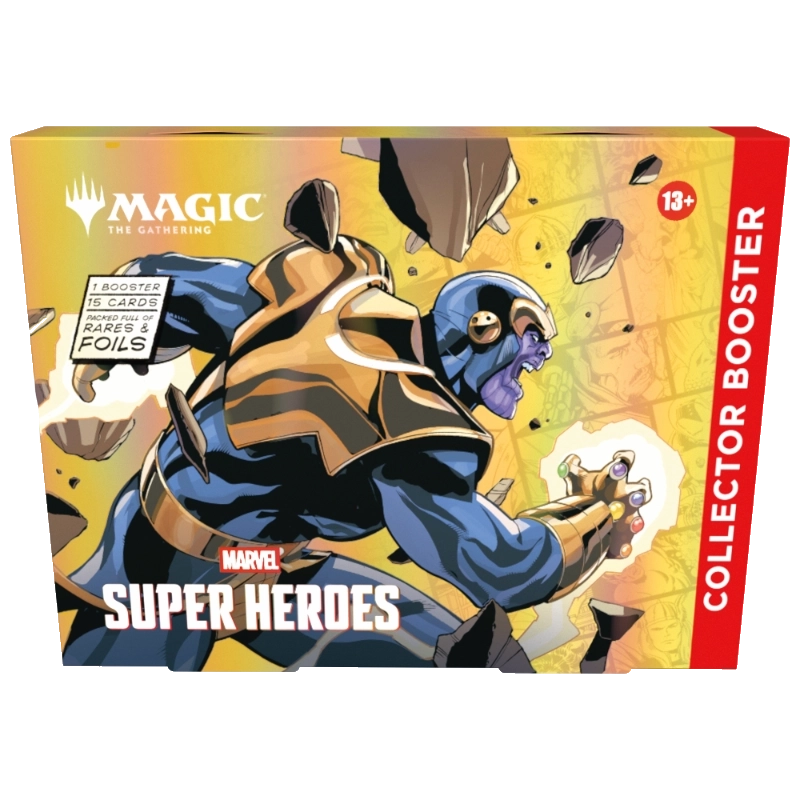 Magic: The Gathering - Collector Booster Box - Marvel Super Heroes ...