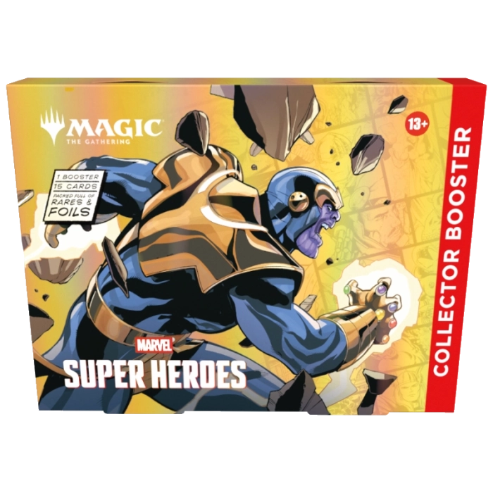 Magic: The Gathering - Collector Booster Box - Marvel Super Heroes ...