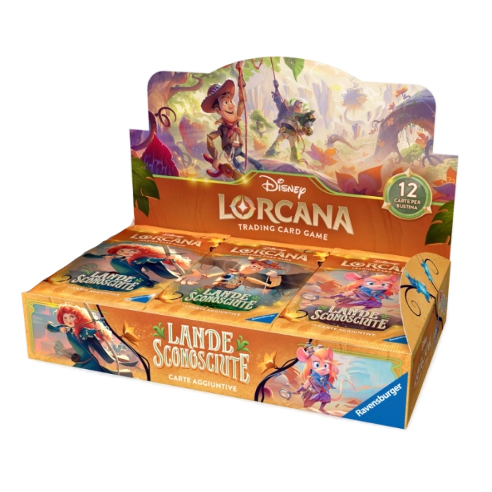 Lorcana - Box 24 Buste - Lande Sconosciute - ITA Ravensburger | La ...