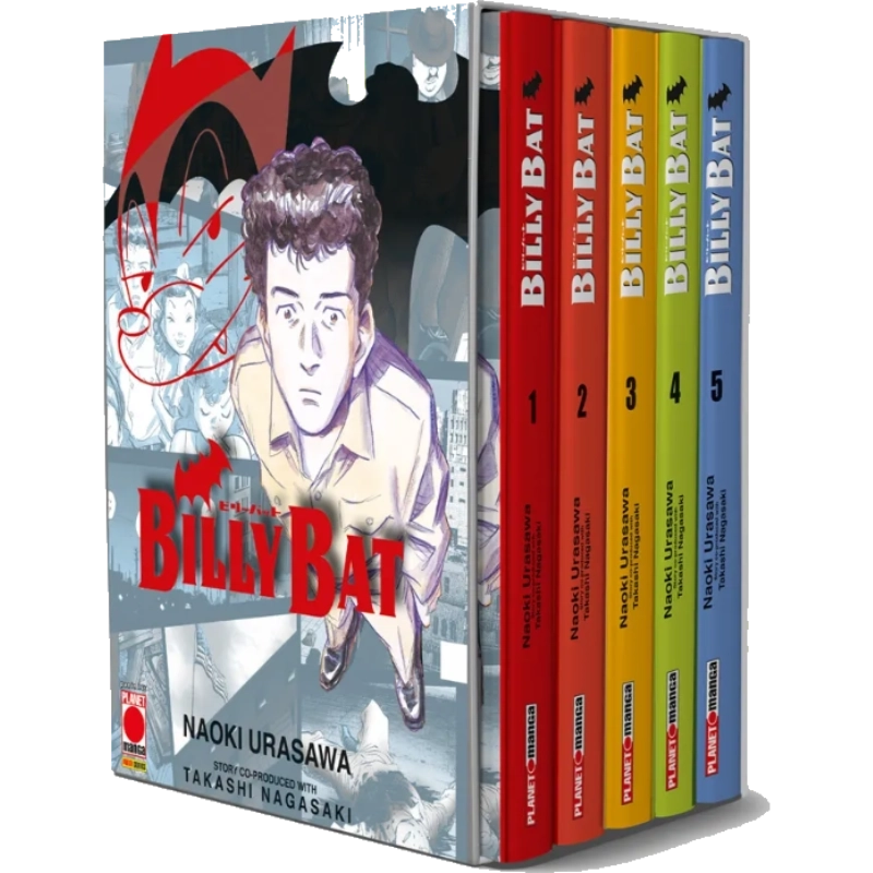 Billy Bat - Nuova Edizione - Cofanetto 1 (Vol. 1-5) - Fumetti e Fig...