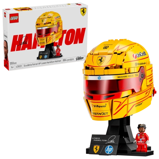 LEGO® Editions - Casco di Lewis Hamilton Scuderia Ferrari HP - LEGO...