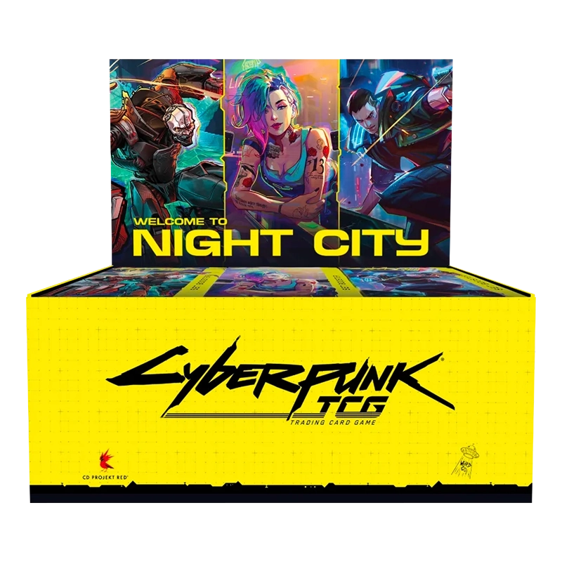 Cyberpunk TCG - Welcome to Night City - Box 24 Buste - ENG - Carte ...