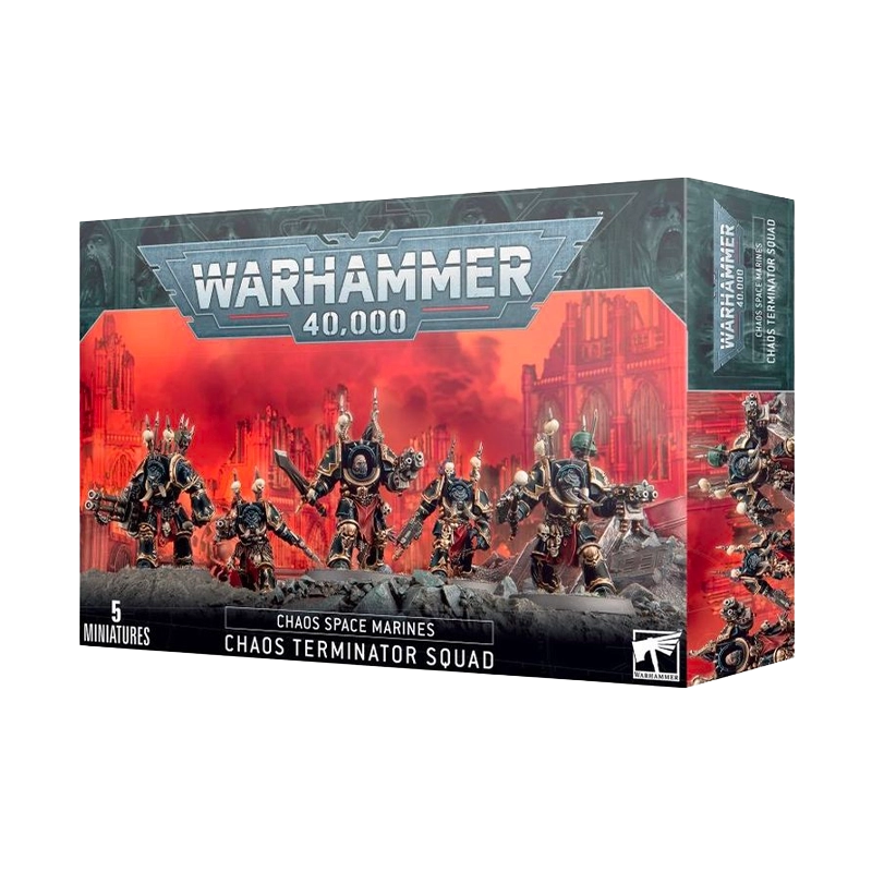 Chaos Space Marines - Terminator Squad Games Workshop | La Taverna ...