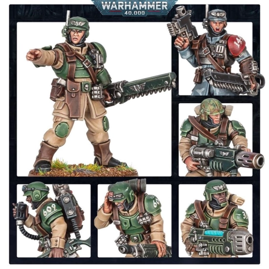 Astra Militarum - Cadian Shock Troops Games Workshop | La Taverna d...
