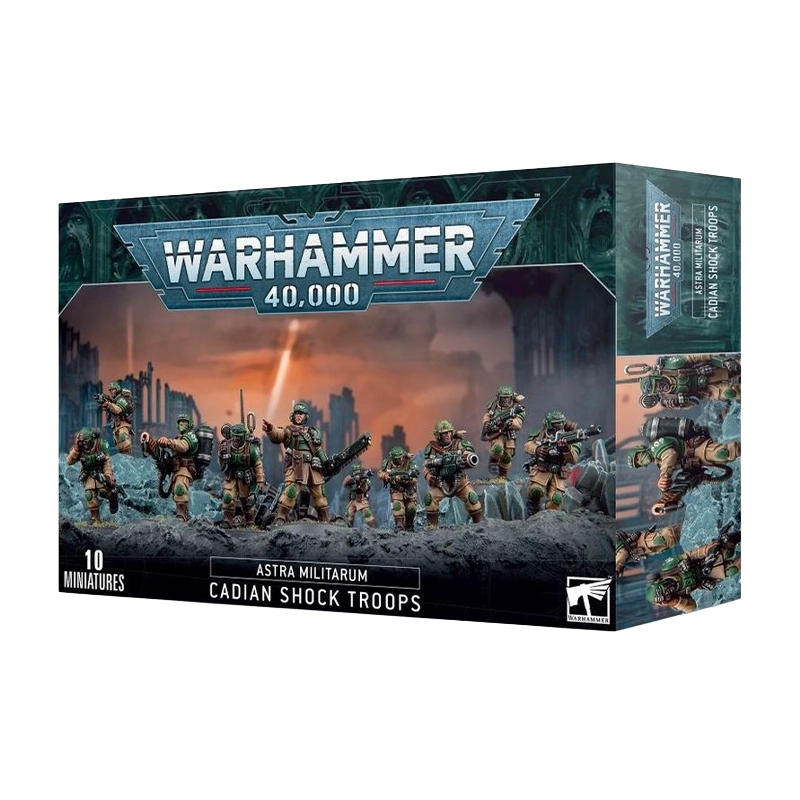 Astra Militarum - Cadian Shock Troops Games Workshop | La Taverna d...