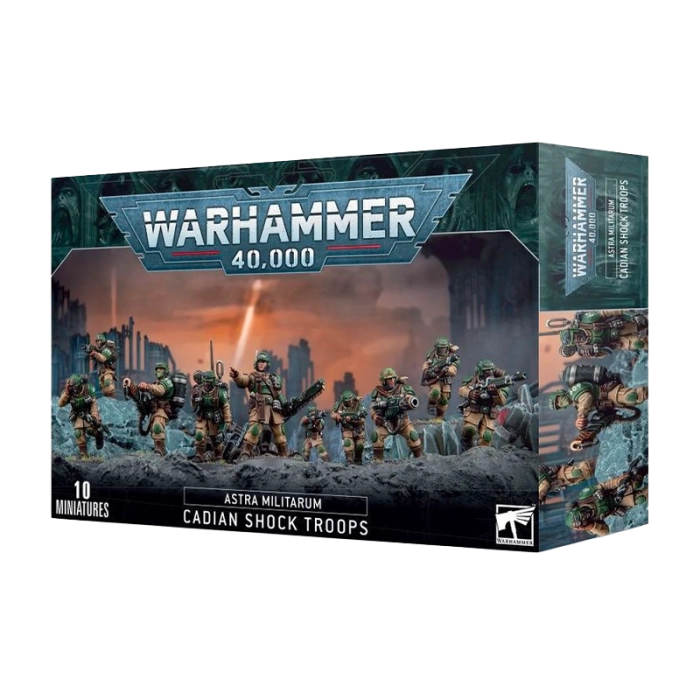 Astra Militarum - Cadian Shock Troops Games Workshop | La Taverna d...
